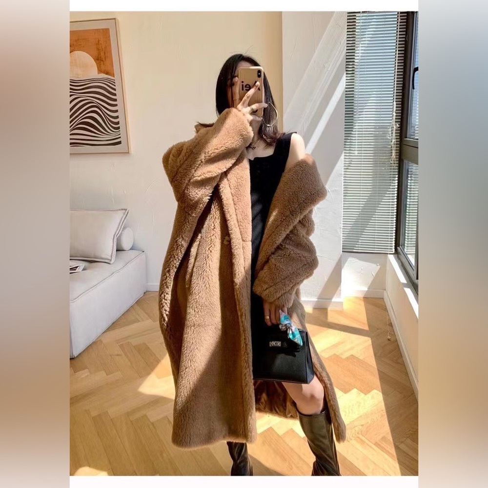 🧸 100% Wool Teddy Coat